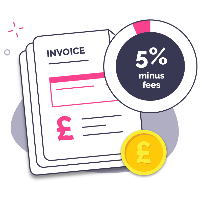 Invoice Finance Step 5 - Receive final balance