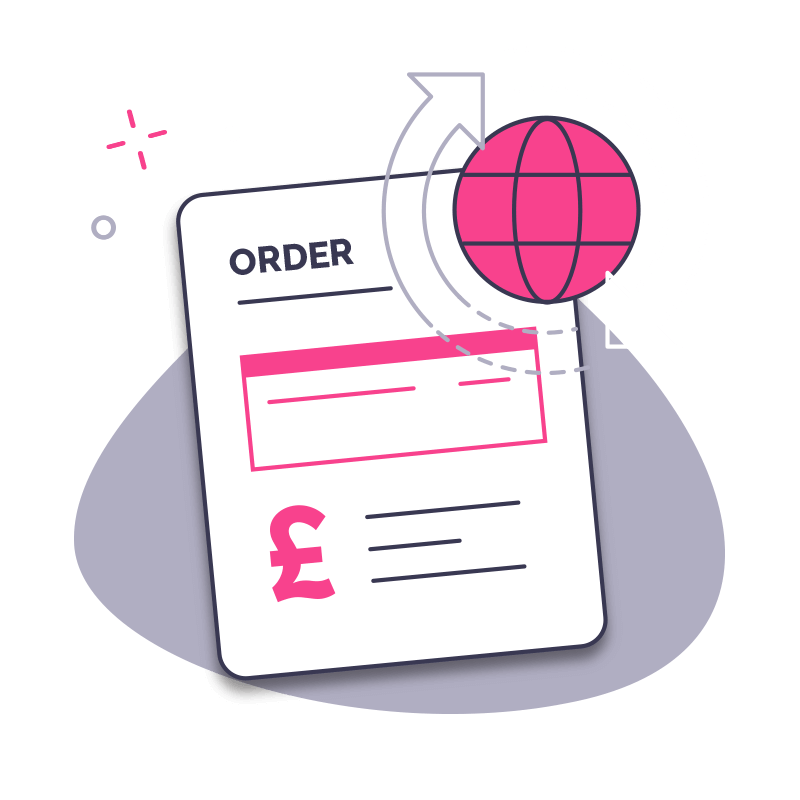 Trade Finance Step 1 - Place order with your supplier